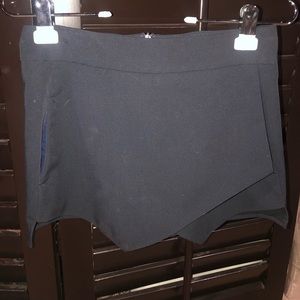 Navy blue aqua skort
